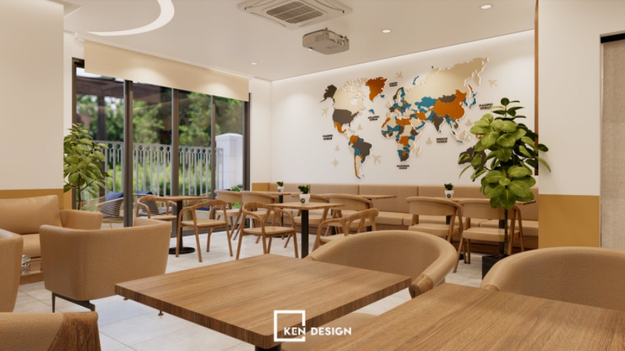 Thiết kế TAX cafe tại Ocean Park